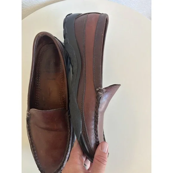 Allen Edmonds Boulder Loafers‎ Driving Shoes Mens Size 8.5 Leather Loafers - Picture 8 of 10